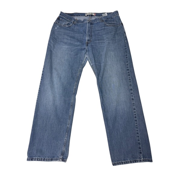 Levis 559 Relaxed Straight Jeans Mens Blue Denim Pants Size 40x32 - Picture 1 of 16